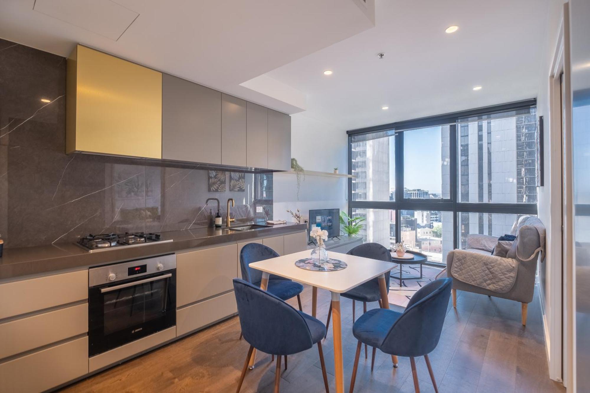 Relaxed 1Br1Ba City View Apt Wifi In Cbd Melbourne Bagian luar foto
